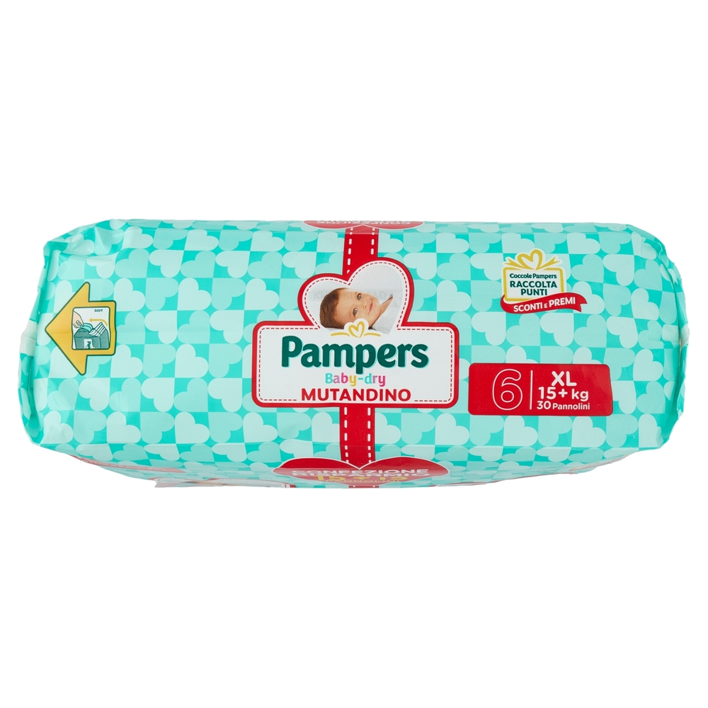 Pampers Baby-dry Mutandino XL 15 + 15 pz